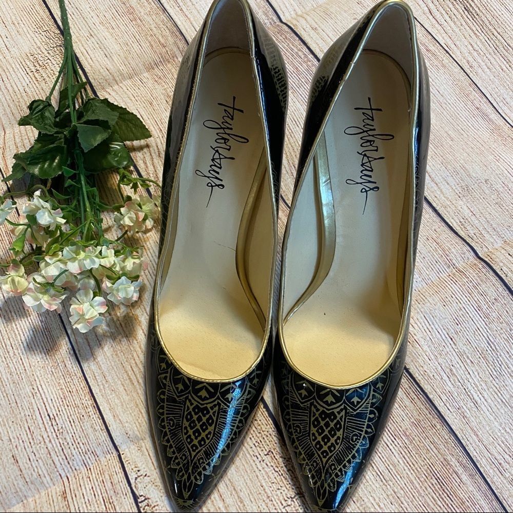 TaylorSays Henna Pointed Stiletto Heel